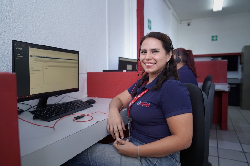 Trabajadora de caligas